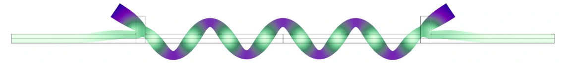 Eigenfrequency study in COMSOL using PMLs to prevent reflections